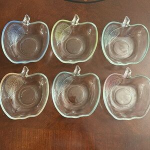 Beautiful apple shaped ice cream bowls